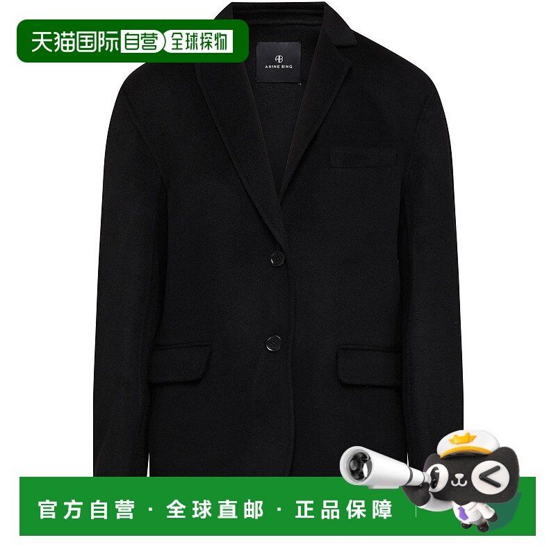 香港直邮ANINE BING 女士 Quinn 轻西装 TYVQKBLKWZZXS