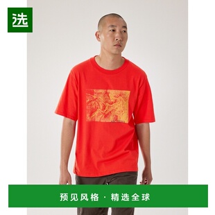 1h可退 欧洲直邮ARCTERYX 男士Kragg Lithographica纯棉T恤始祖鸟