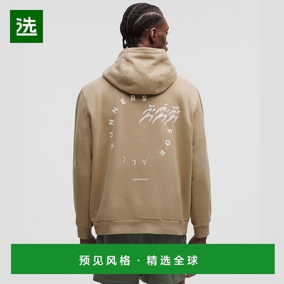 1h可退 欧洲直邮LULULEMON露露乐檬 Steady State 连帽衫 Run Gra