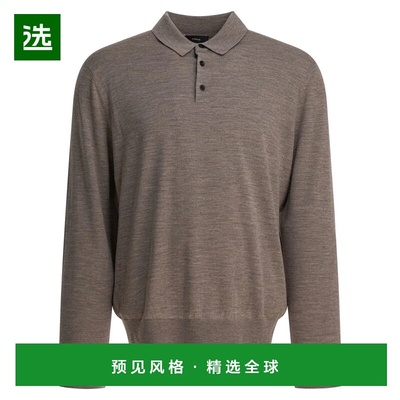 香港直邮VINCE 男士衬衫 M07886512A016HSM AW2025 灰色 Wool and