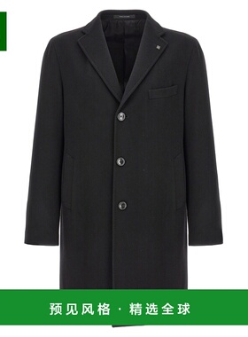 1h可退 香港直邮Tagliatore 男士 单排扣大衣 CFBM13X350001N5051