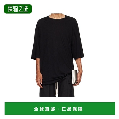 香港直邮Rick Owens 圆领T 恤 RU02E1274JR