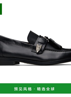 1h可退 香港直邮toga 男士 黑色 Hard Leather 乐福鞋 FTVRM13960