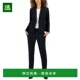 美国直邮 套装 1h可退 Suit 女士绉纱单扣长裤 常规尺码 和