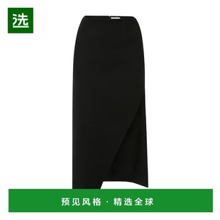 女士 mcqueen 欧洲直邮alexander 半身裙羊毛 99新未使用