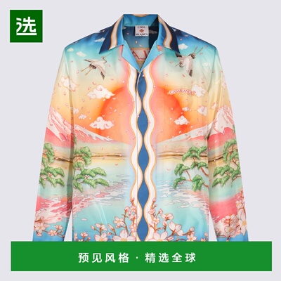香港直邮CASABLANCA 男士衬衫 UMPF25SH00601 AW2025 花色 长袖衬