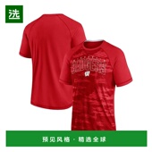 简约时尚 1h可退 舒适透 T恤短袖 圆领上装 美国直邮 Fanatics男士