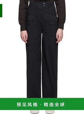香港直邮Isabel Marant 伊莎贝尔·玛兰 女士 黑色 Ruby 长裤 23P