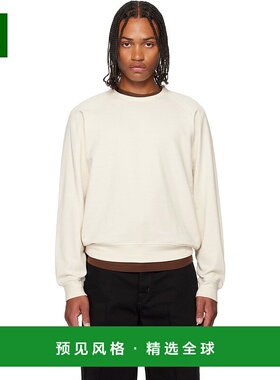 1h可退 香港直邮Lemaire 男士 灰白色圆领套头衫 TO1454LJ1042