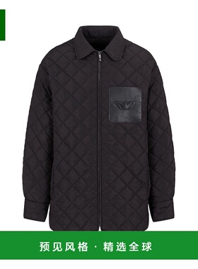 香港直邮Emporio Armani 菱形绗缝尼龙夹克 6D1B6V1K78Z阿玛尼