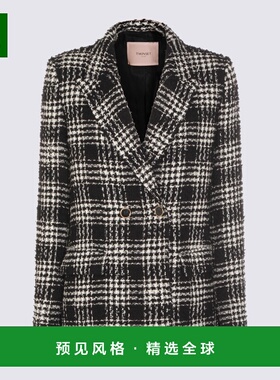 1h可退 香港直邮twin set 女士 黑色西装外套 252TT2111S20915