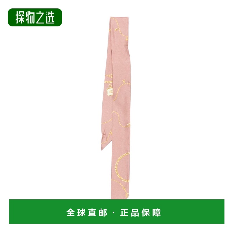 1h可退 香港直邮Celine 思琳 女士 CELINE CAPSULE Scarfs 粉色围