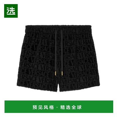 香港直邮Versace I ♡ Baroque短裤 10201451A14584