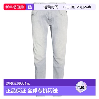 1h可退 香港直邮Replay 男士 牛仔长裤 grey灰色 舒适时尚