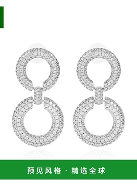 香港直邮SELF-PORTRAIT 女士耳饰 AW25619EASL0SILVER AW2025