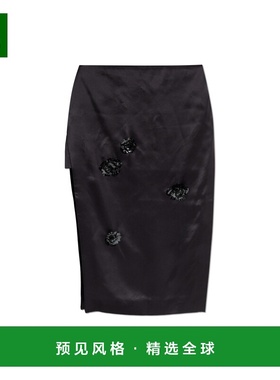 香港直邮CASABLANCA 女士半身裙 WAW25SK173010BLACK AW2025