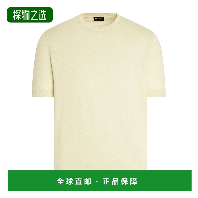香港直邮Zegna 短袖针织T恤 UFC90A9C10杰尼亚