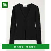 香港直邮Arch4 女士 New 1h可退 背心罗纹有机羊绒针织开衫 KNCD2
