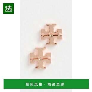 1h可退 香港直邮Tory Burch 托里·伯奇 女士 徽标耳钉 TORYB4435