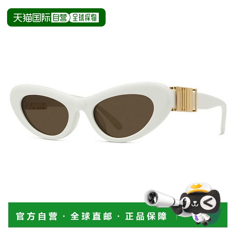 1h可退 香港直邮LOEWE 罗意威 女士 LW40156U 25E 窄款太阳镜 LW4