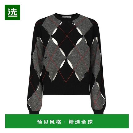 1h可退 香港直邮DIOR 迪奥 女士 图案针织衫 514S34A0011羊绒