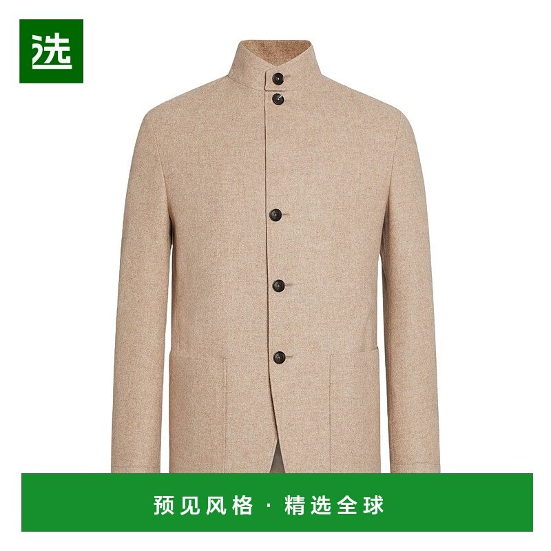 香港直邮Zegna 单排扣休闲夹克 869C58A81VH杰尼亚