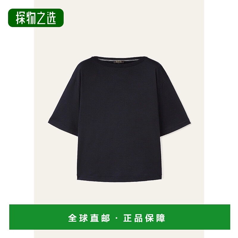 欧洲直邮LORO PIANA 25秋冬 FAM9998_W000 女士 短袖T恤 The Gift