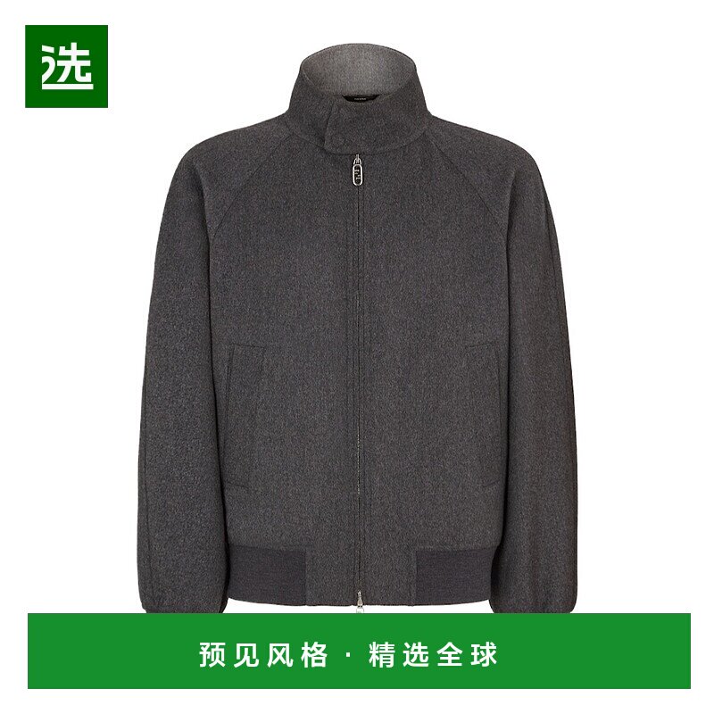 香港直邮Fendi 羊绒飞行员夹克 FW1333APOA