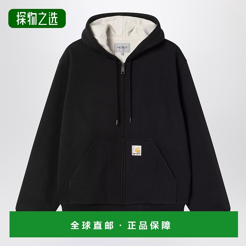 香港直邮CARHARTT WIP 男士 活动黑色卫衣夹克 I035602CO8906