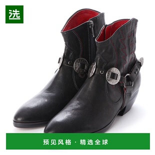 【日本直邮】Mana MANA 短靴正品高档时尚百搭 舒适轻便高级感