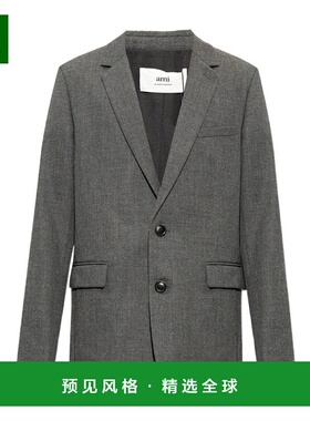 香港直邮Ami Paris 单排扣西装外套 UBV001285.