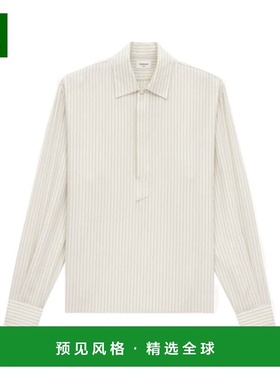 香港直邮Saint Laurent 条纹衬衫 813934Y2L93长袖