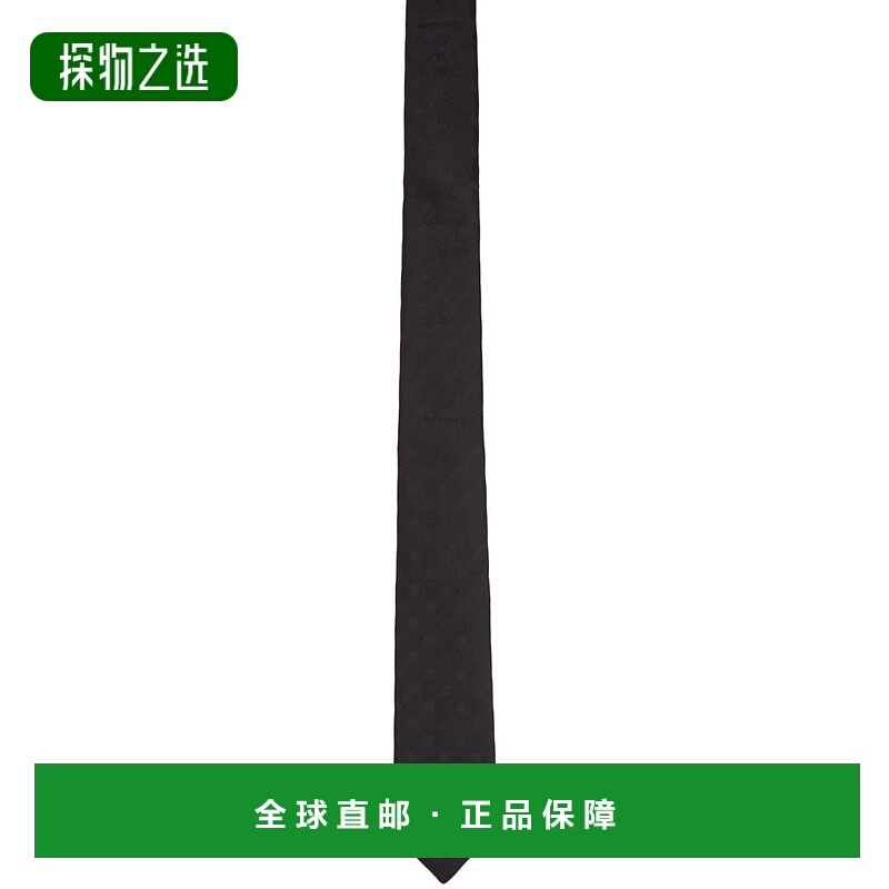 香港直邮Givenchy 纪梵希 男士 黑色 4G 领带 BP102WP0LZ