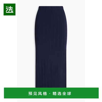 1h可退 香港直邮Remain 女士 罗纹针织中长半身裙 5024981566MARI
