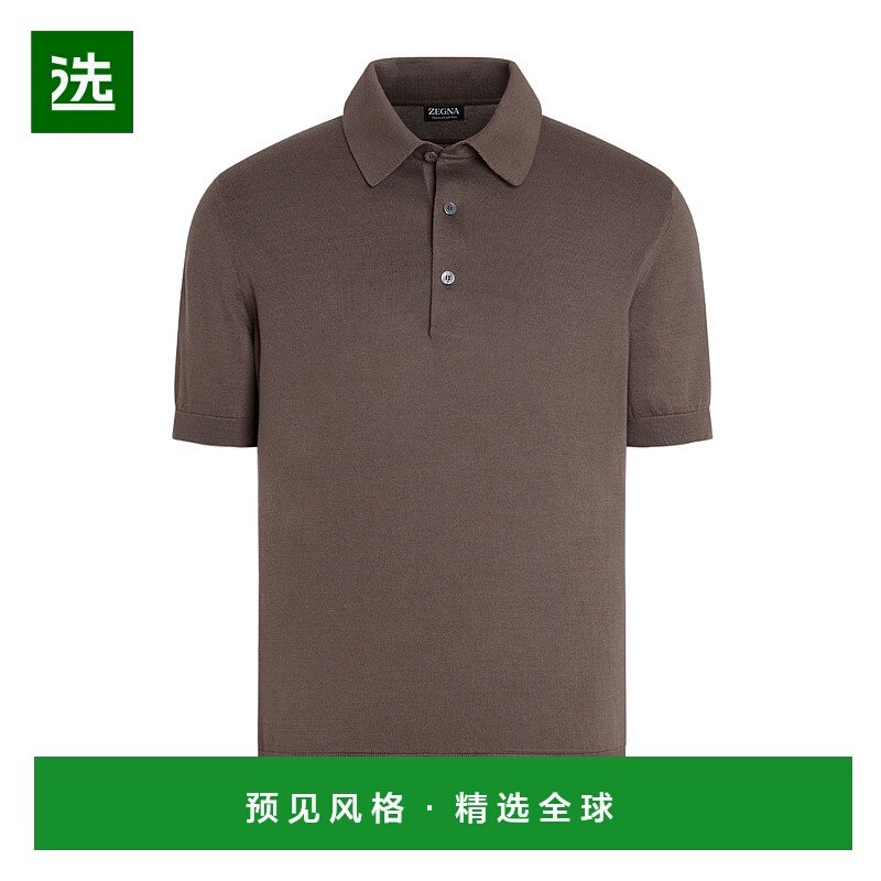 香港直邮Zegna 短袖Polo 衫 UFC90A9C32杰尼亚
