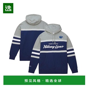 1h可退 【美国直邮】Mitchell Ness 男士海军蓝宾夕法尼亚州立大