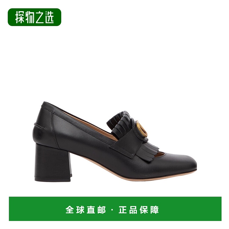 香港直邮Valentino 圆头高跟鞋 WS0LP7DSH新款华伦天奴乐福鞋单鞋