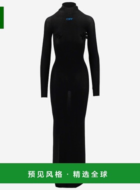 欧洲直邮OFF-WHITE 女士连衣裙 OWHI090S23KNI0011045包臀裙长裙