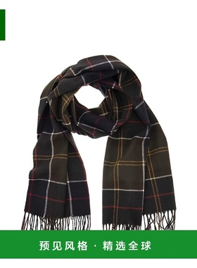 1h可退 香港直邮Barbour 巴伯尔 女士 格纹围巾 LSC0426LSCT高级