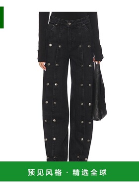 1h可退 香港直邮ROTATE BIRGER CHRISTENSEN 女士 Dixie 系扣阔腿