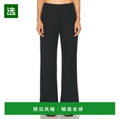 香港直邮ST.AGNI 腿裤 女士 1h可退 90s 开衩裤 子 S25511BLK