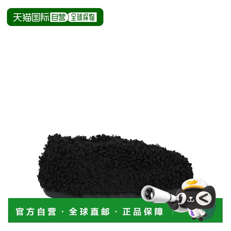 1h可退 香港直邮Moon Boot 月亮靴 女士 乐福鞋 black黑色 舒适时