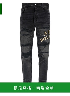香港直邮AMIRI 男士 ' Hollywood' 牛仔裤 AMDNSY1152FADEDBLACK