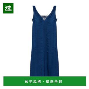 香港直邮ZADIG & VOLTAIRE 女士连衣裙 WWDR02556BLUEBERRY