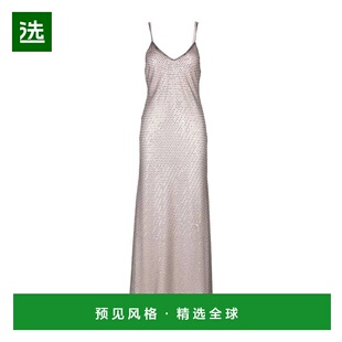 1h可退 香港直邮Semicouture 女士 长款连衣裙 grey灰色 舒适时尚