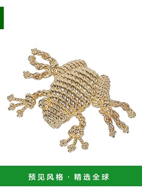 1h可退 香港直邮LOEWE 罗意威 女士 洛伊青蛙胸針 JJ38245X10胸针