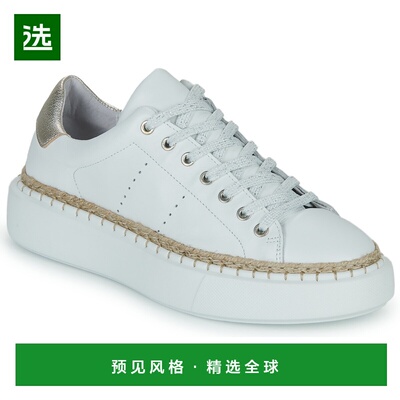 欧洲直邮Regard 女士 低帮板鞋 MINNIE V1 VEAU BLANC女鞋厚底