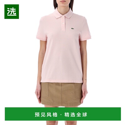 香港直邮LACOSTE 女士POLO衫 PF7839ADY SS2025 紫色 Classic pol