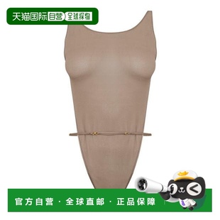 香港直邮Saint 束带连体衣新款 Laurent 女士 吊带 圣罗兰 1h可退