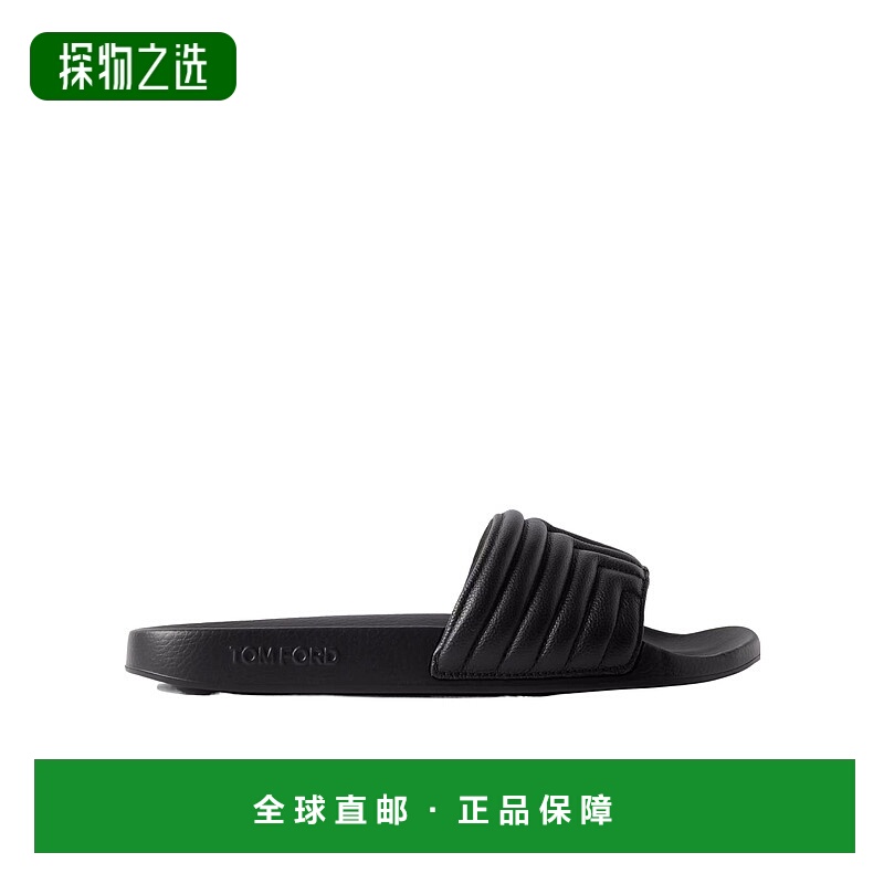 香港直邮Tom Ford 绗缝拖鞋 J1519-ICL115N